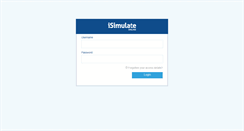 Desktop Screenshot of isimulateonline.com